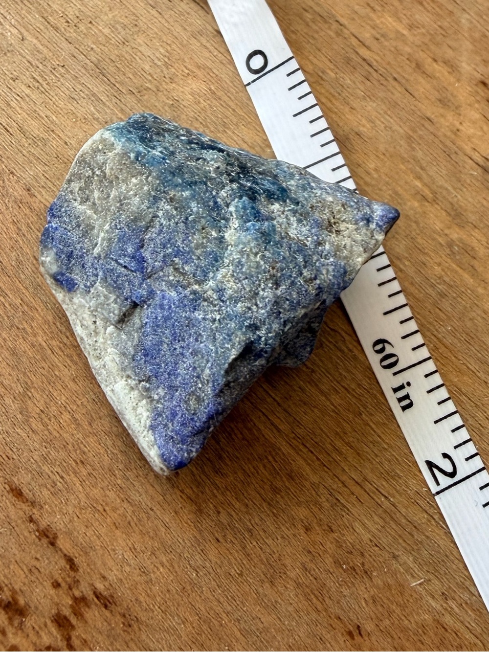 Raw Sodalite Crystal Stone 2” Blue White Natural Mineral Specimen